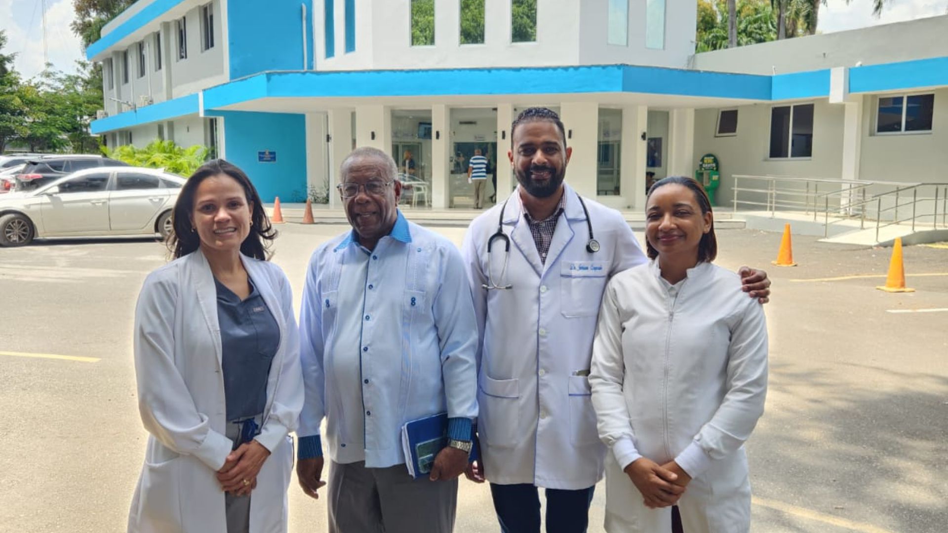 Hospital Infantil Dr. José Manuel Rodríguez Jimenes recibe visita de cortesía del director de la Escuela de Medicina de la UASD