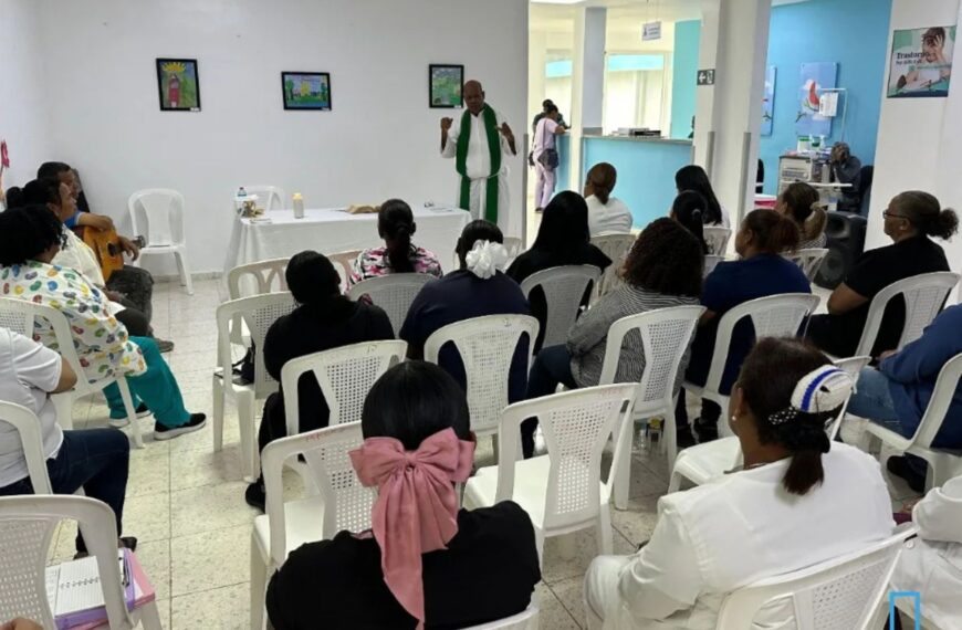 Hospital Infantil Dr. José Manuel Rodríguez Jimenes celebra su segunda eucaristía del año