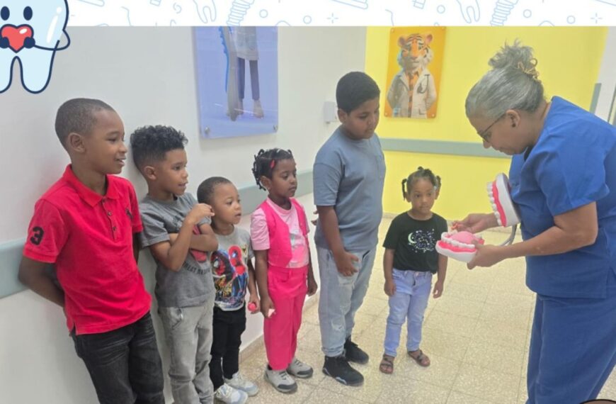 Hospital Infantil realiza jornada de orientación sobre higiene bucal para niños y familias
