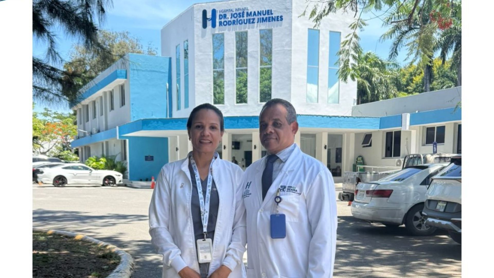Directora del Hospital Infantil recibe visita de cortesía del director del Hospital Dr. Marcelino Vélez Santana